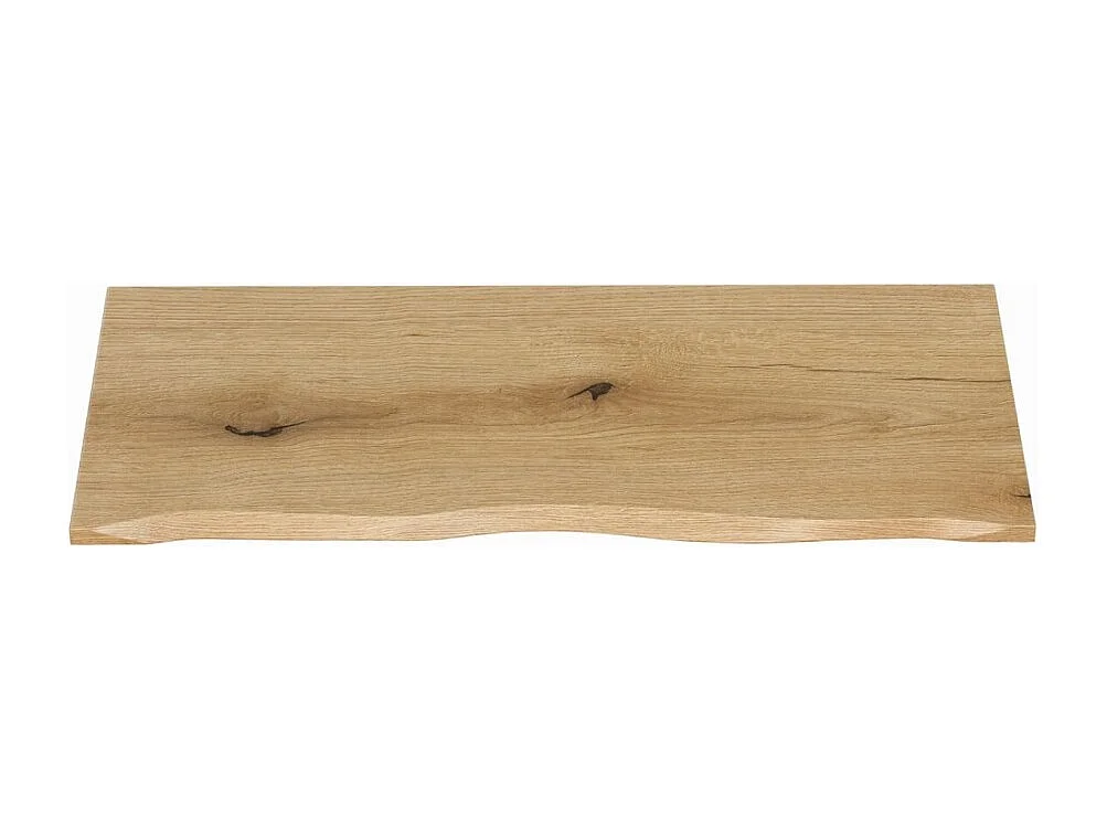 Ensemble suspendu VANO bleu denim et chêne clair 130cm : meubles sous vasque à tiroirs et placards + plan pour vasque + colonne