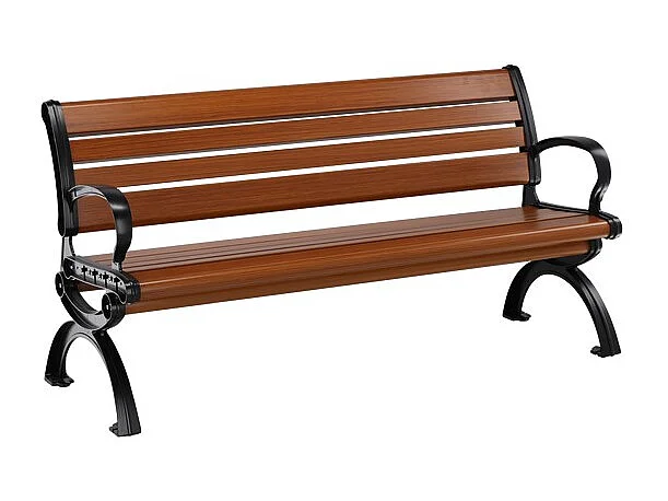 Buitenbank COPPER 150 cm thermisch gelakt aluminium design
