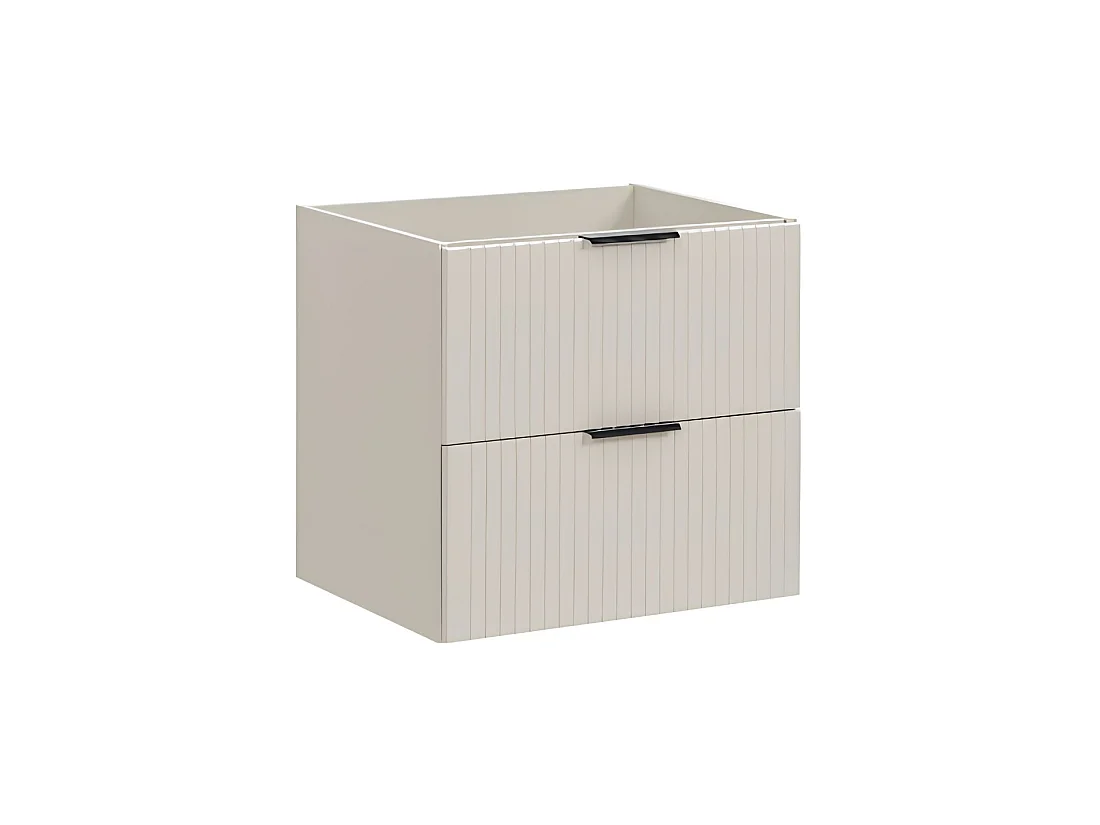 Set da bagno NOXERA 120 cm – Marrone Congo – piano per lavabo