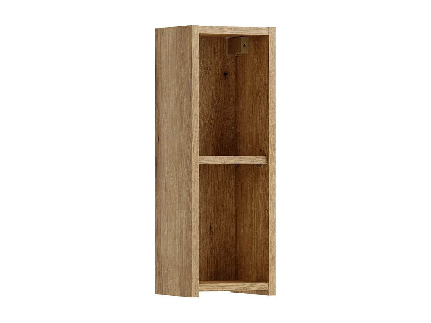 Meuble de rangement VANO 50 cm – meuble suspendu chêne clair avec niches ouvertes