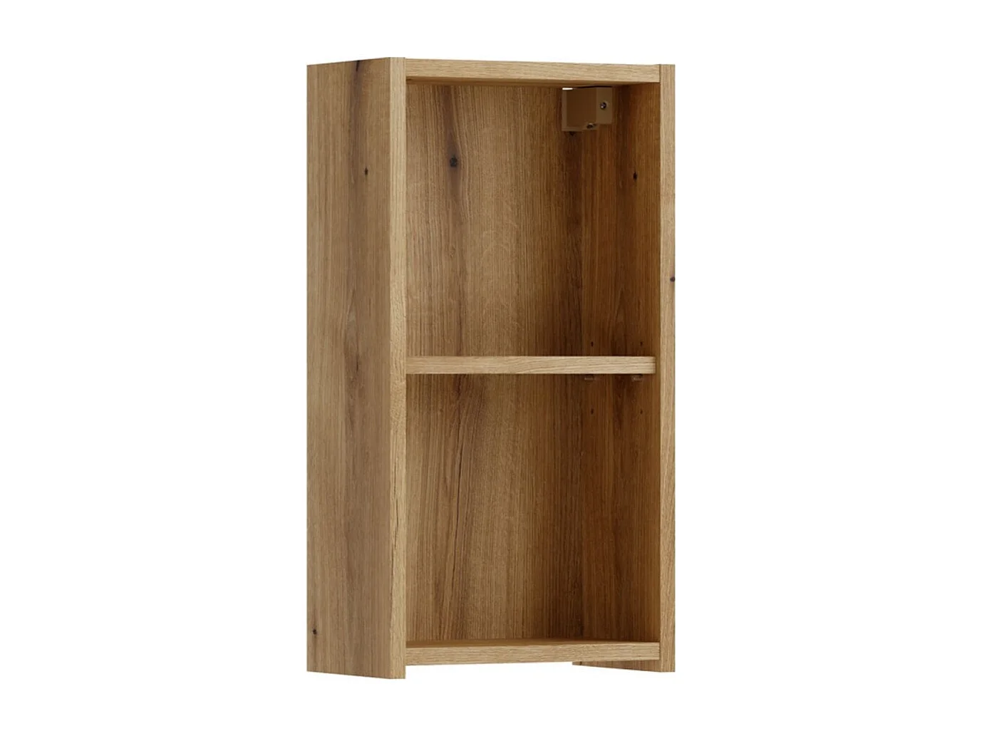 Meuble de rangement VANO 50 cm – meuble suspendu chêne clair avec niches ouvertes
