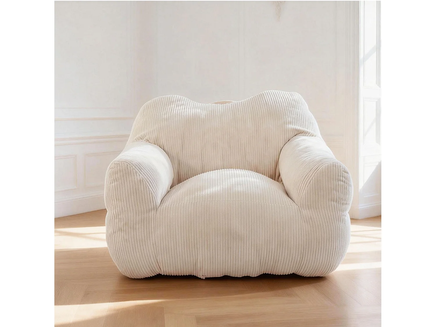 Fauteuil poire carré – Canapé poire cosy pour des moments de détente absolue