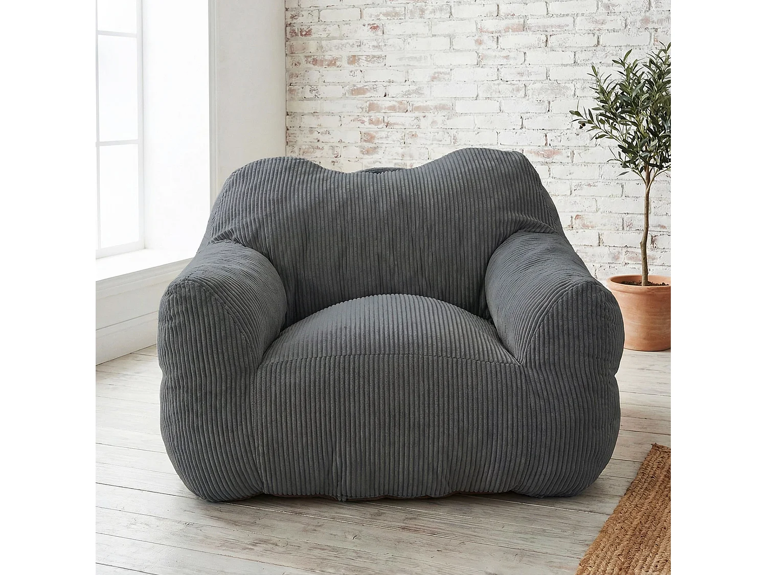 Fauteuil poire carré – Canapé poire cosy pour des moments de détente absolue