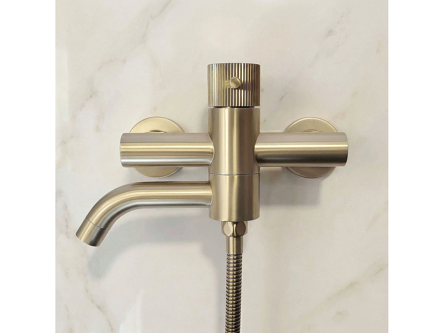 Badmengkraan Rea Lungo Stripe Brush Gold