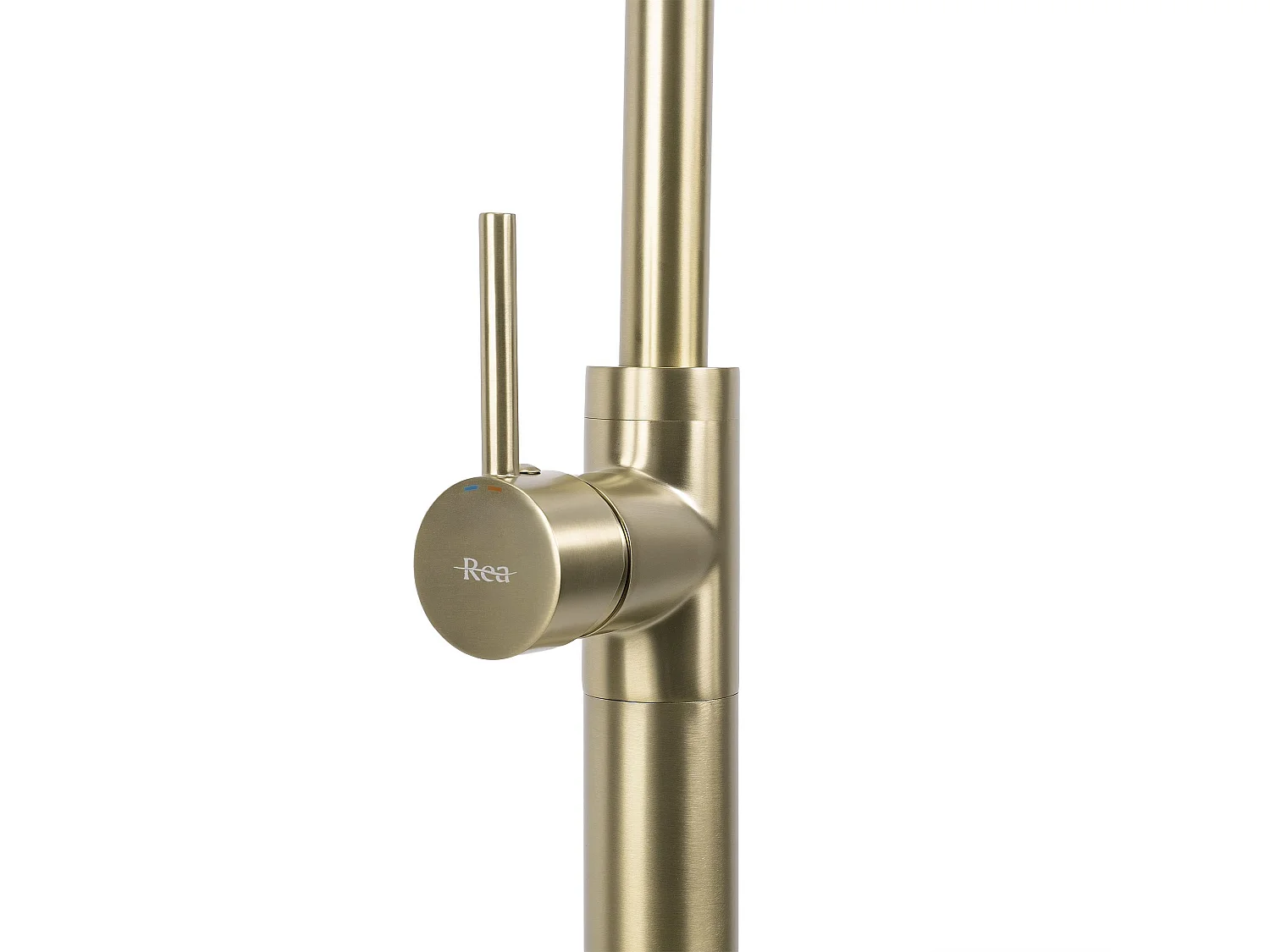Robinet De Lavabo Rea Lungo Brush Gold