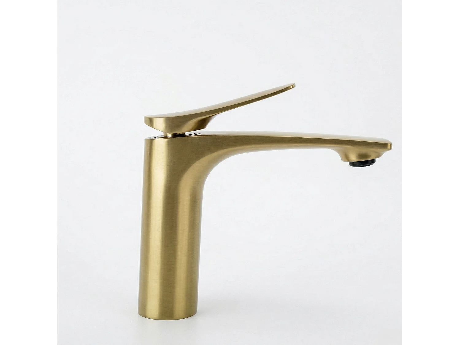 Robinet De Lavabo Encastré Rea Vision Low Premium Brush Gold