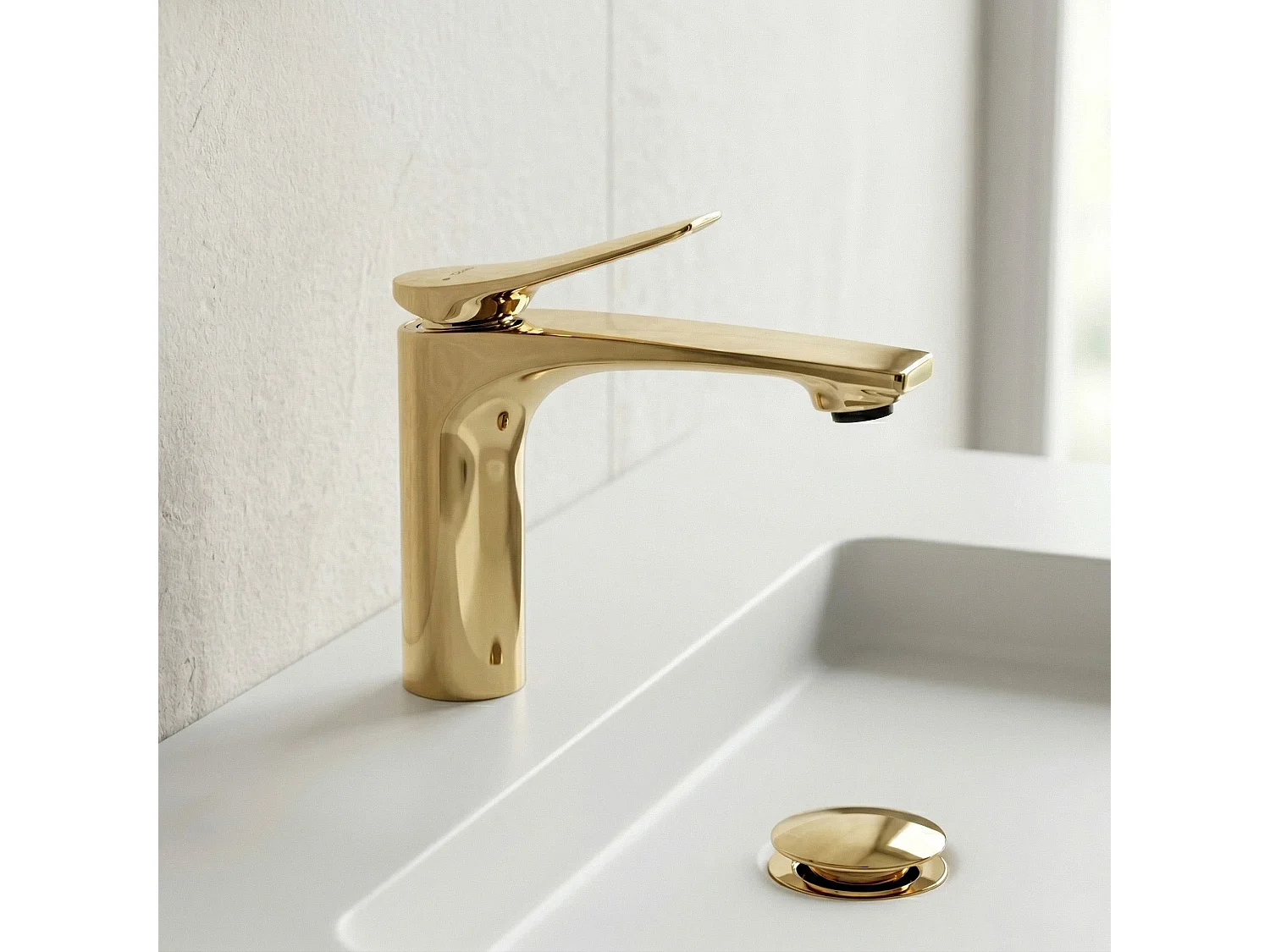 Robinet De Lavabo Rea Vision Low Premium Gold