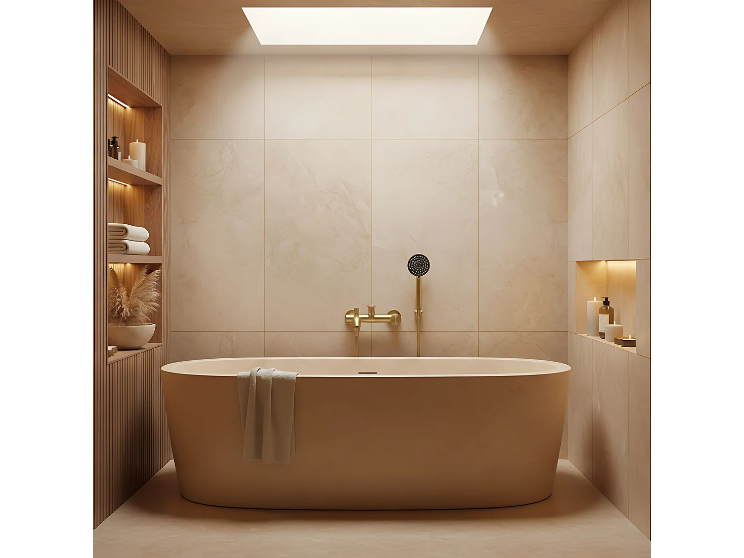 Badkraan Rea Foster Brush Gold