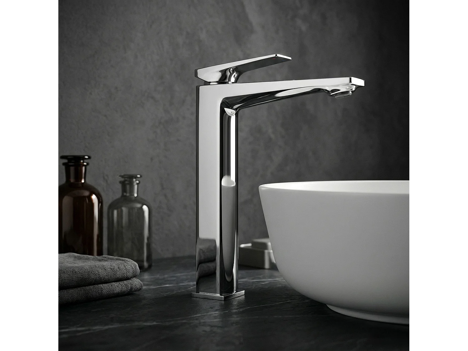 Waschbeckenarmatur Rea Prime High Premium Chrome