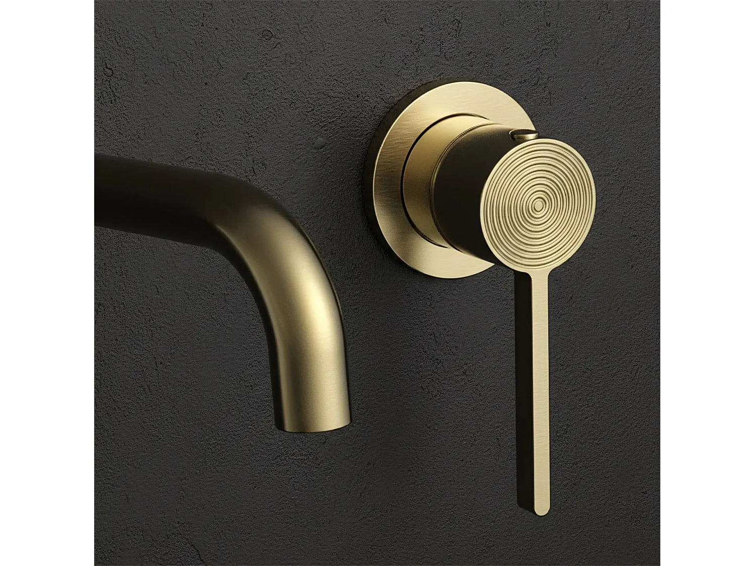 Robinet De Lavabo Encastré Rea Foster Brush Gold