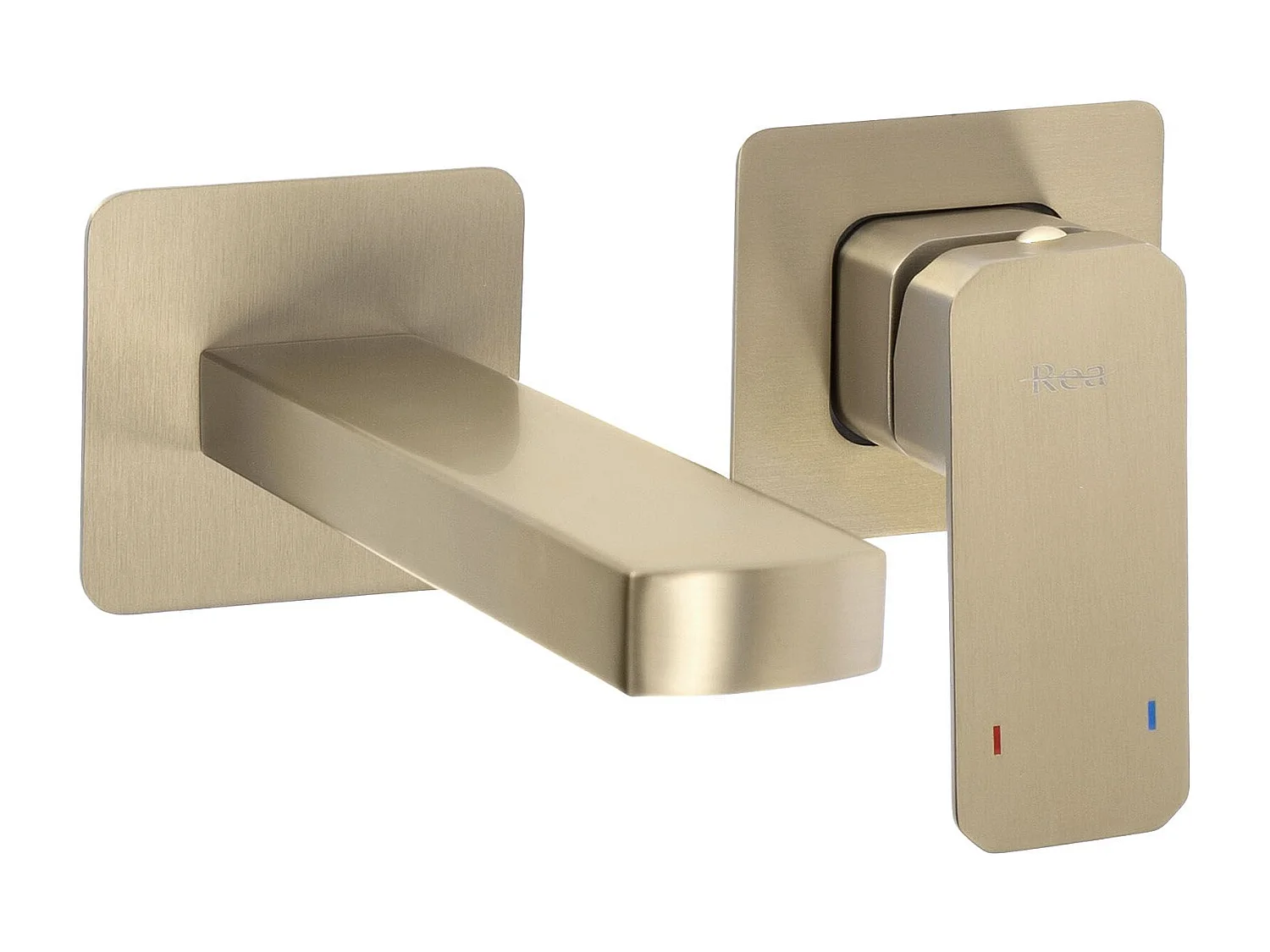 Robinet De Lavabo Encastré Rea Arlo Brush Gold