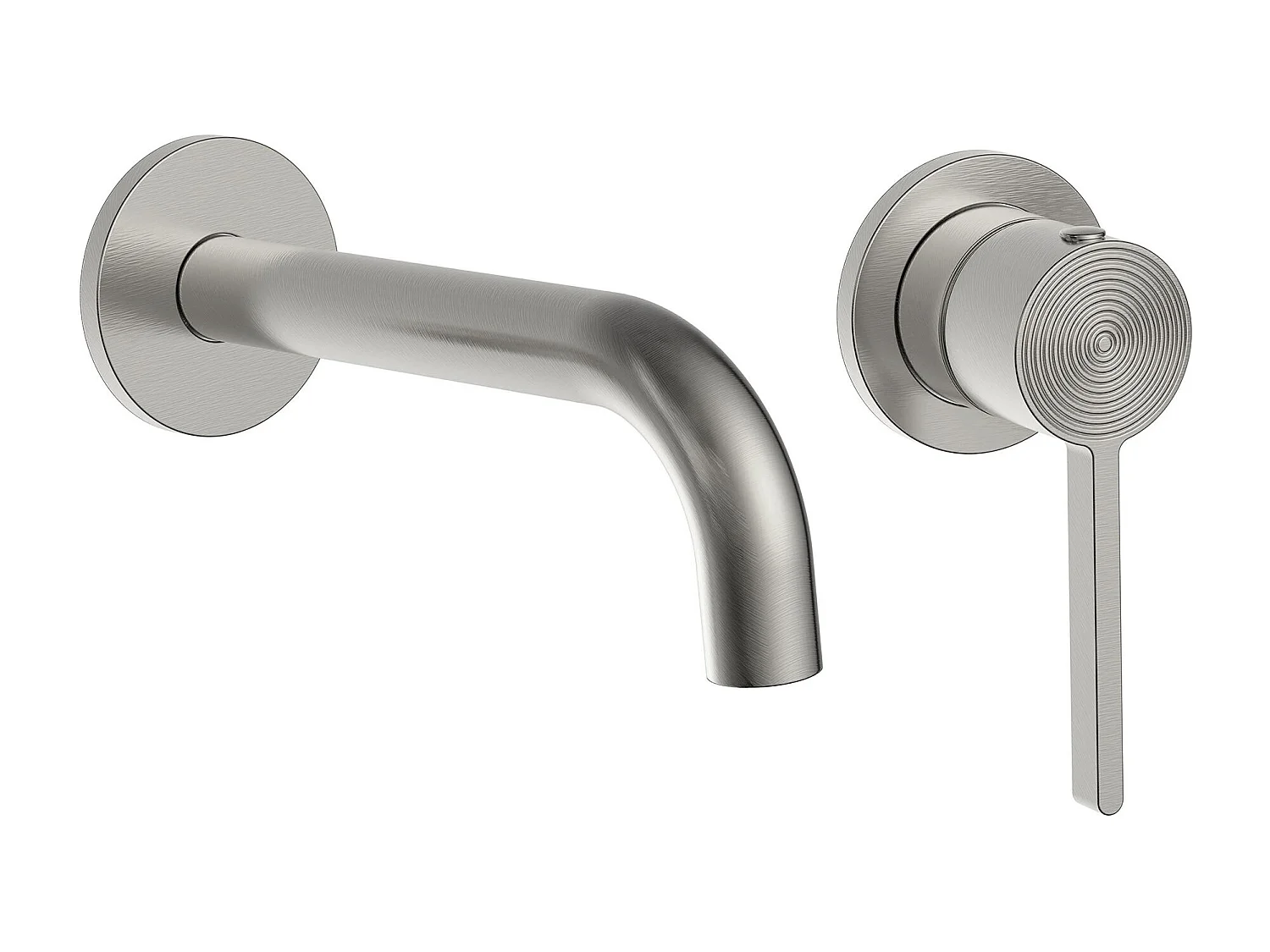 Robinet De Lavabo Encastré Rea Foster +Box Brush Steel