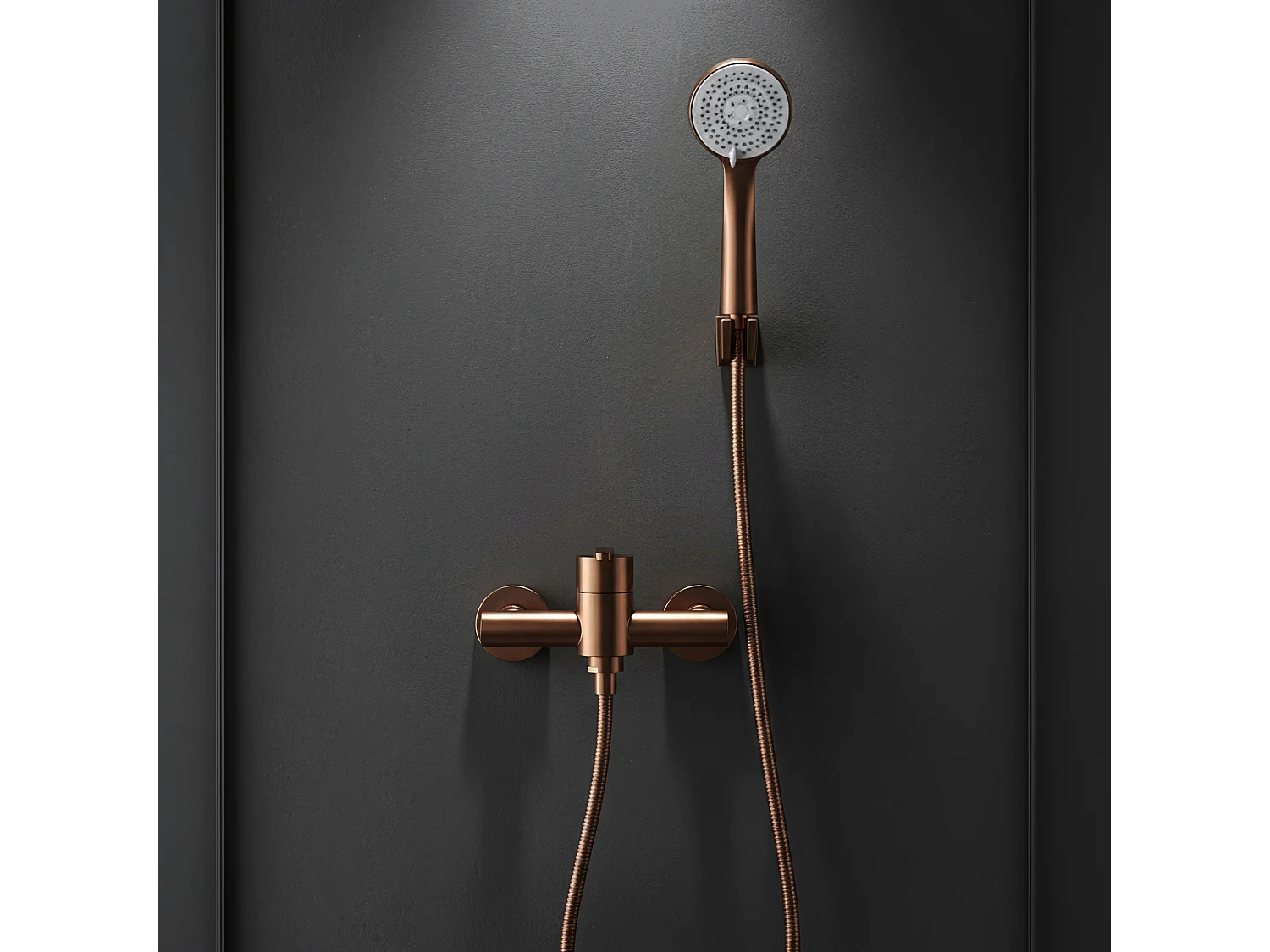 Robinet De Douche Rea Ontario Brush Copper