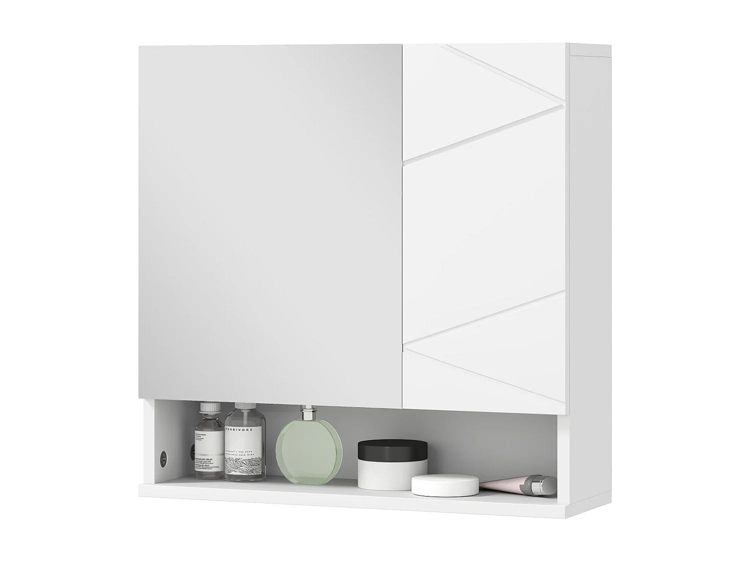 Armoire de salle de bain murale blanche