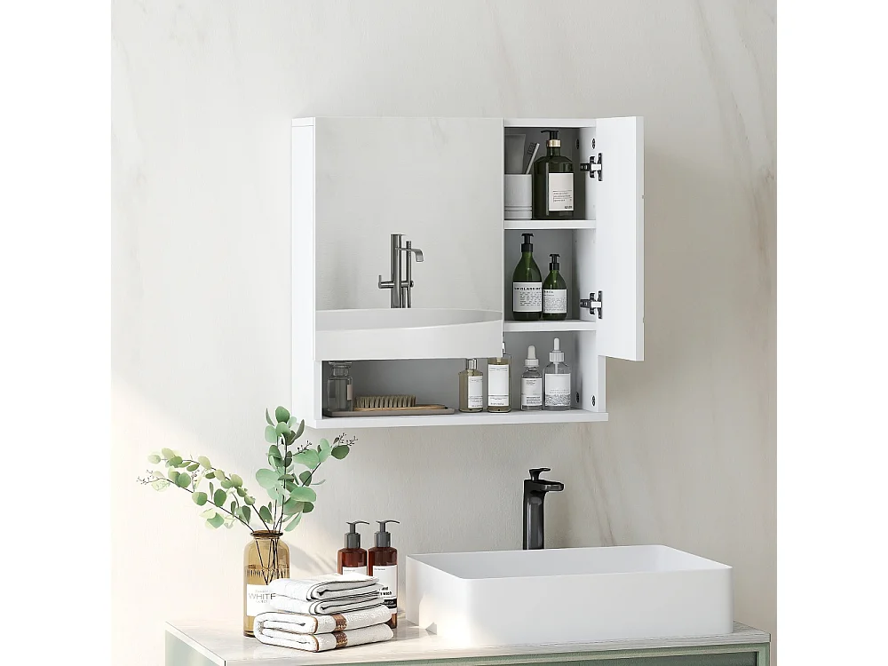 Armoire de salle de bain murale blanche