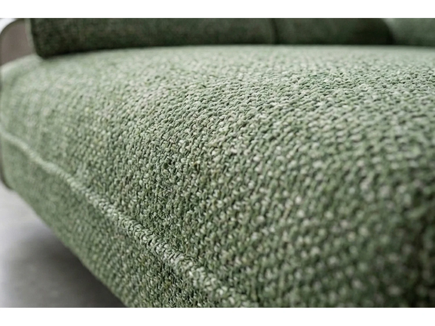 Ecksofa - Grün Flachgewebe - ANISSA