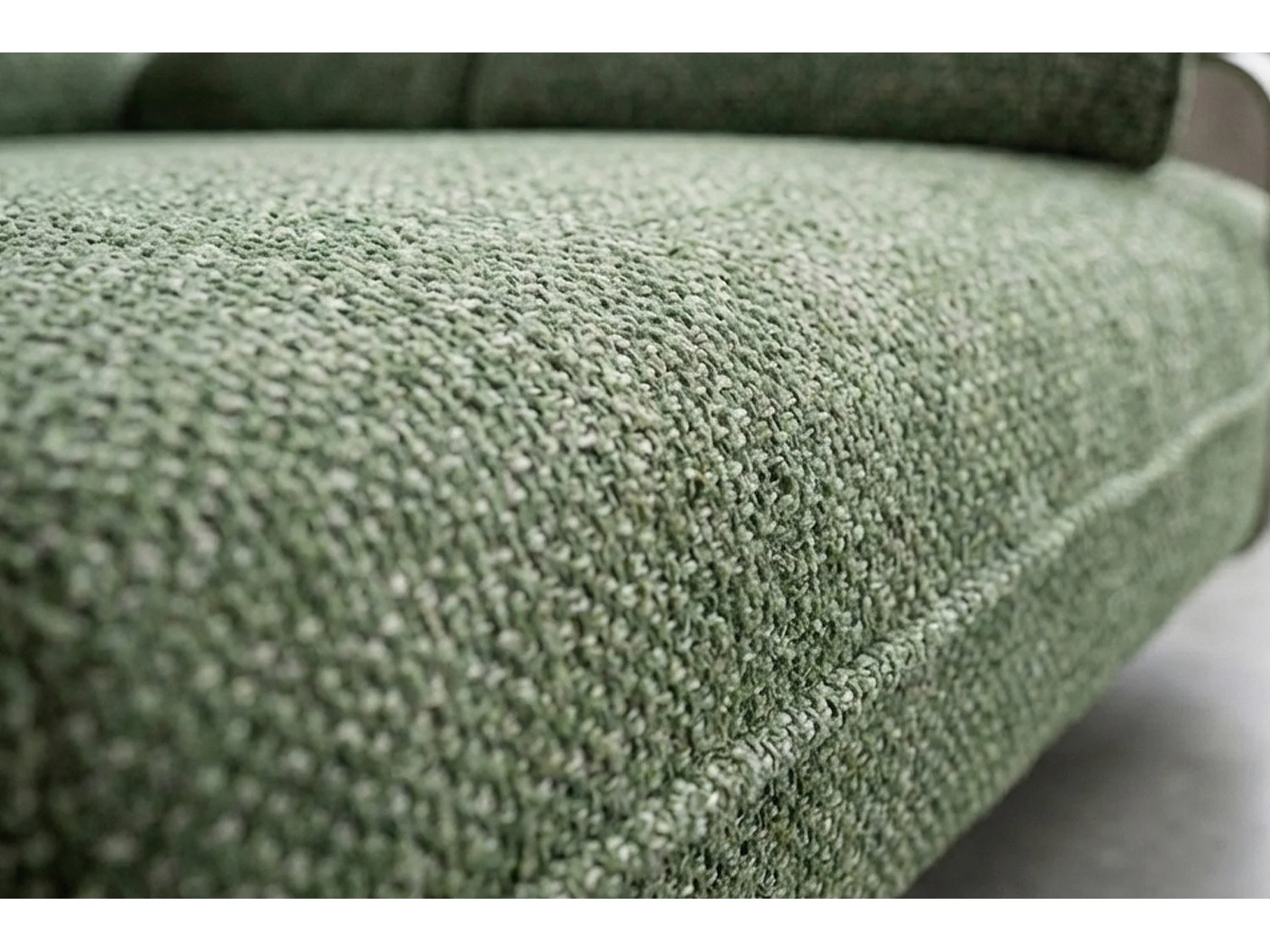 Ecksofa - Grün Flachgewebe - ANISSA