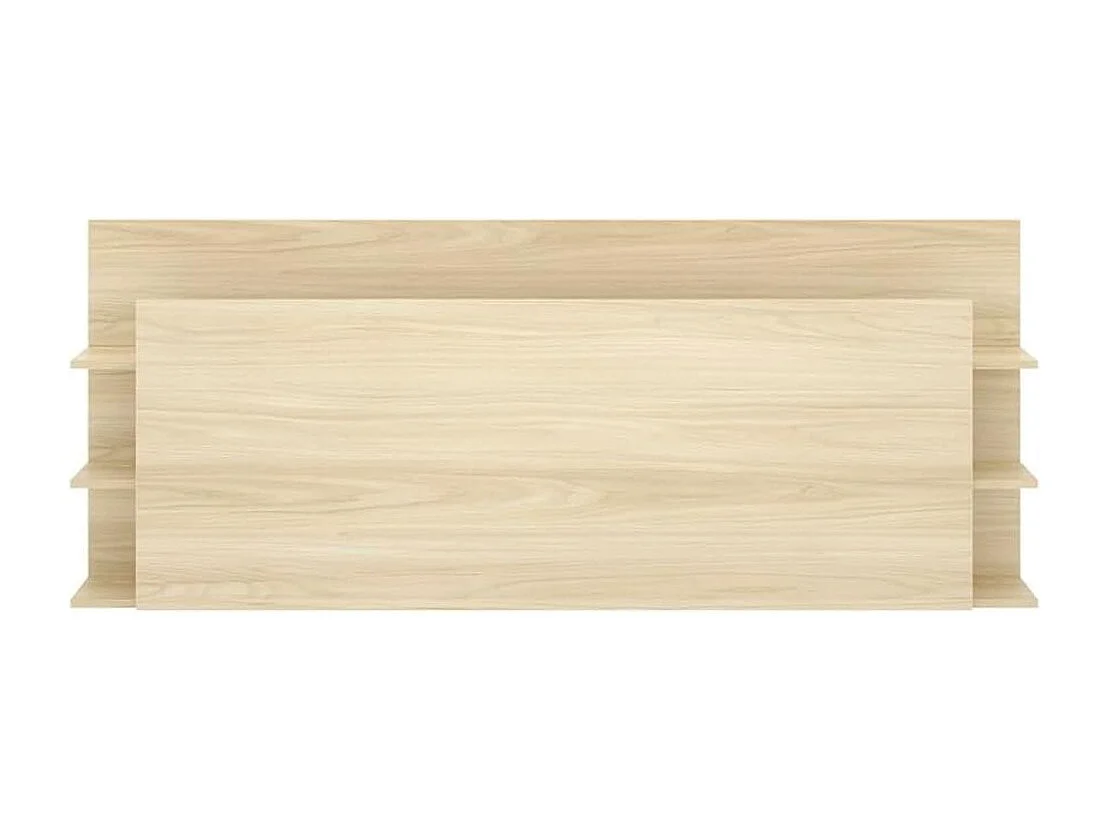 Cabecero Tori 3 estantes natural 73x181,2x19,2 cm
