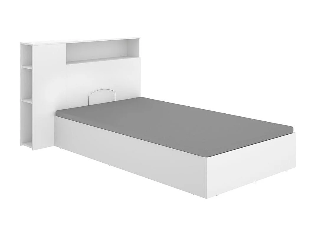 Conjunto de dormitorio Ten cabecero con canapé abatible blanco 95x105x213,4 cm