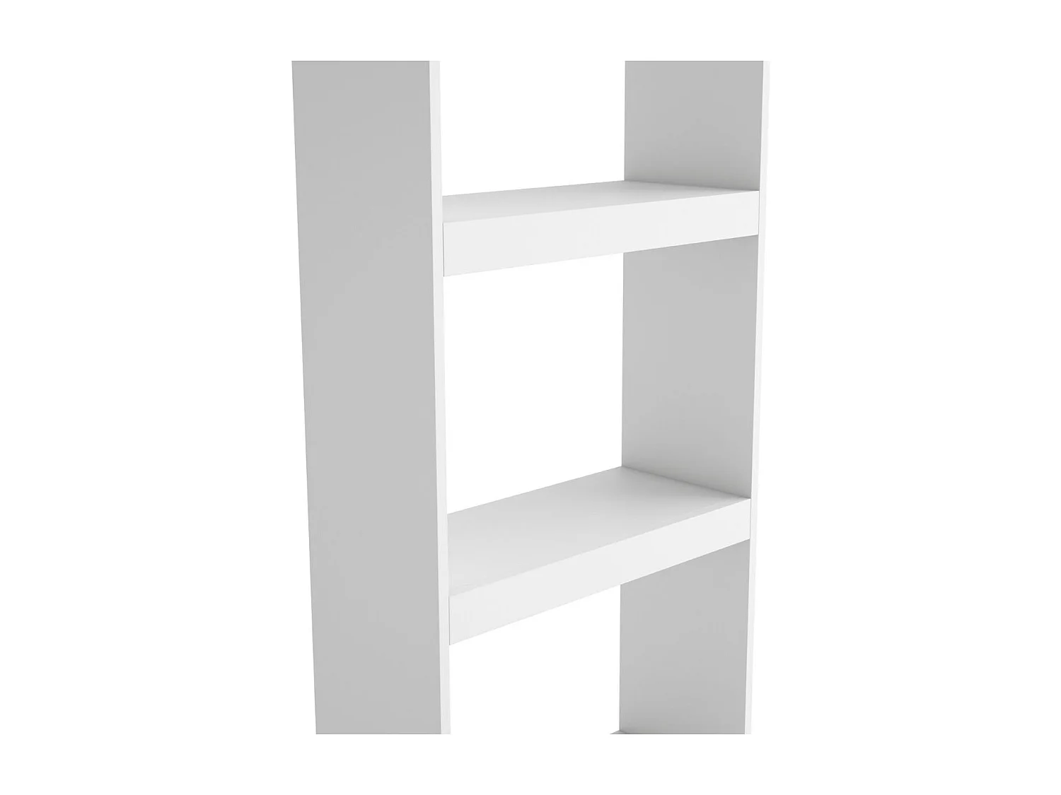 Estantería Talio 4 niveles blanco mate 180,5x60x25 cm