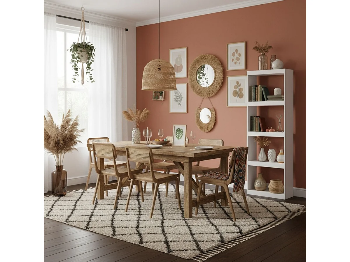 Estantería Talio 4 niveles blanco mate 180,5x60x25 cm