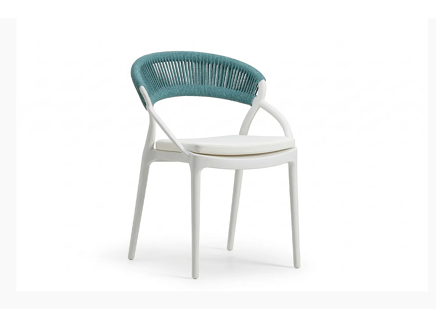 Chaise - bleu clair plastique - KISO