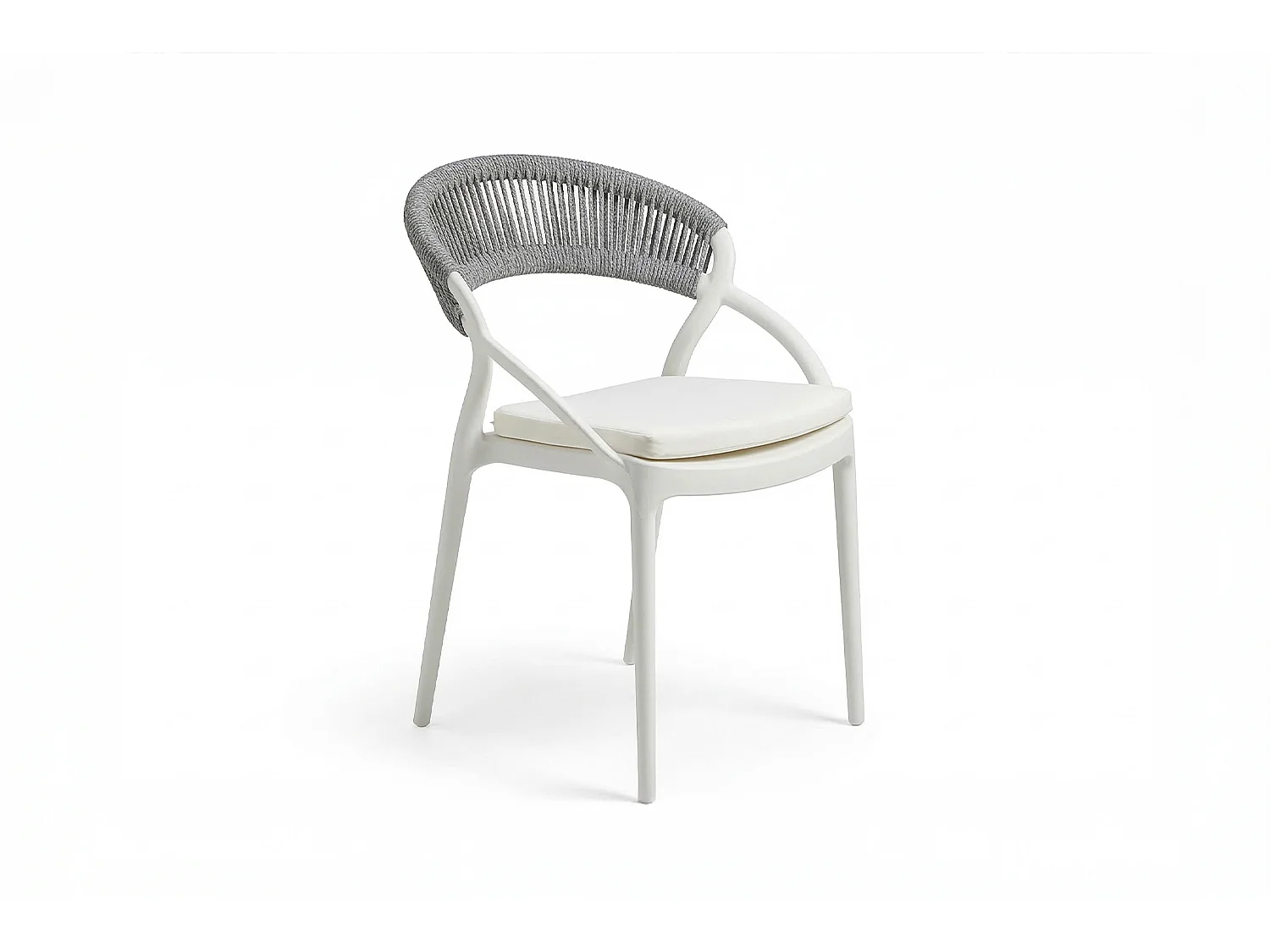Chaise  - Gris plastique - KISO