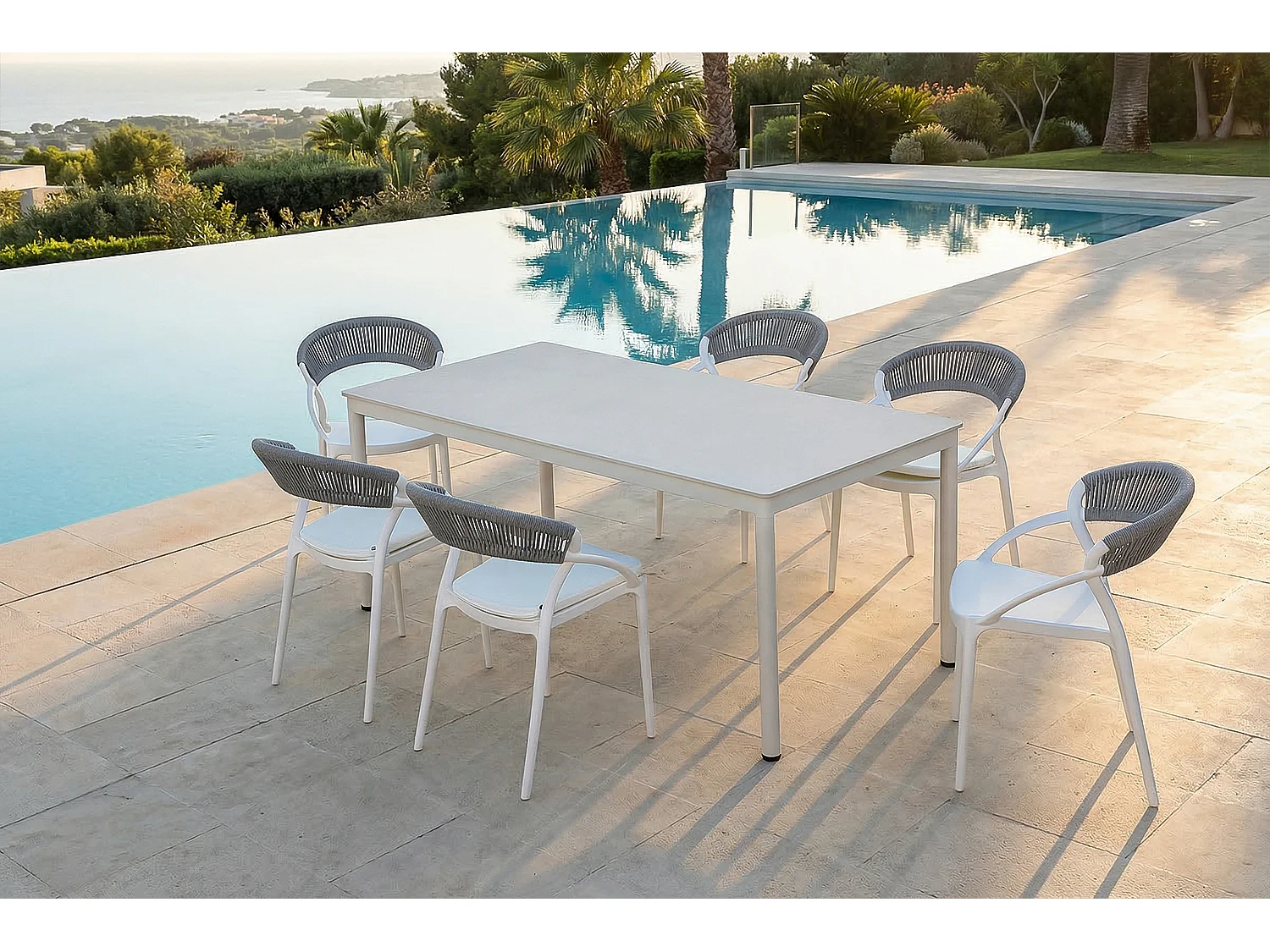 Chaise  - Gris plastique - KISO