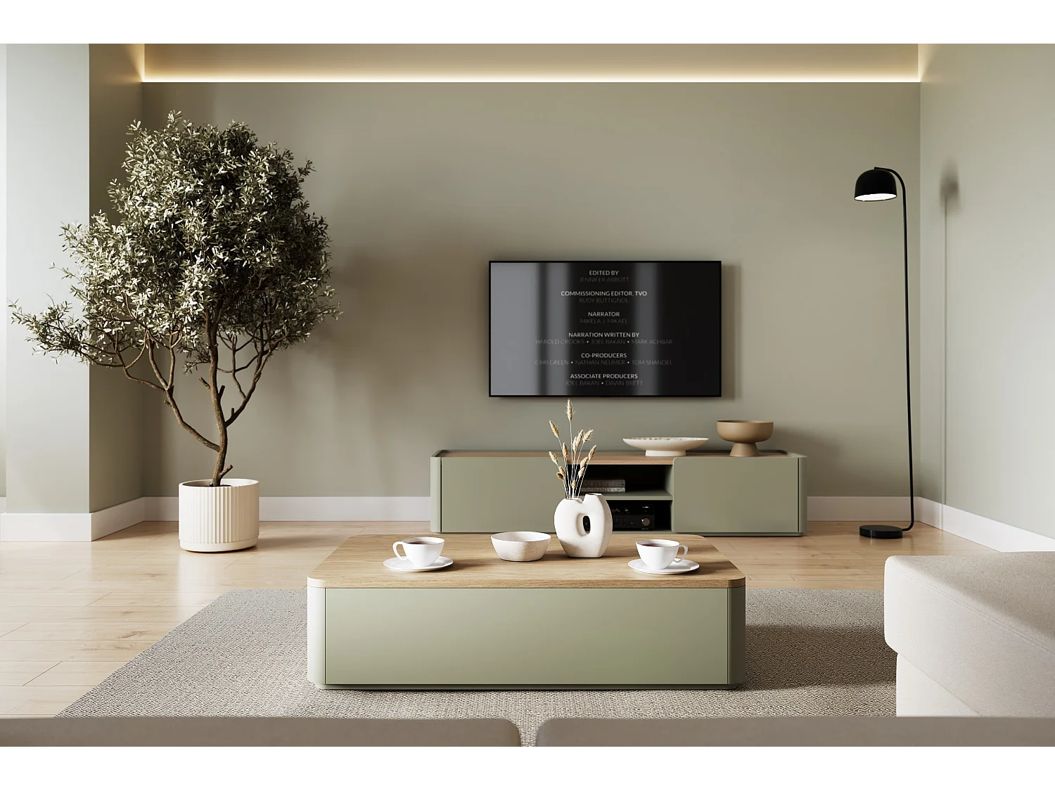 Elivo lage tafel met 2 niveaus