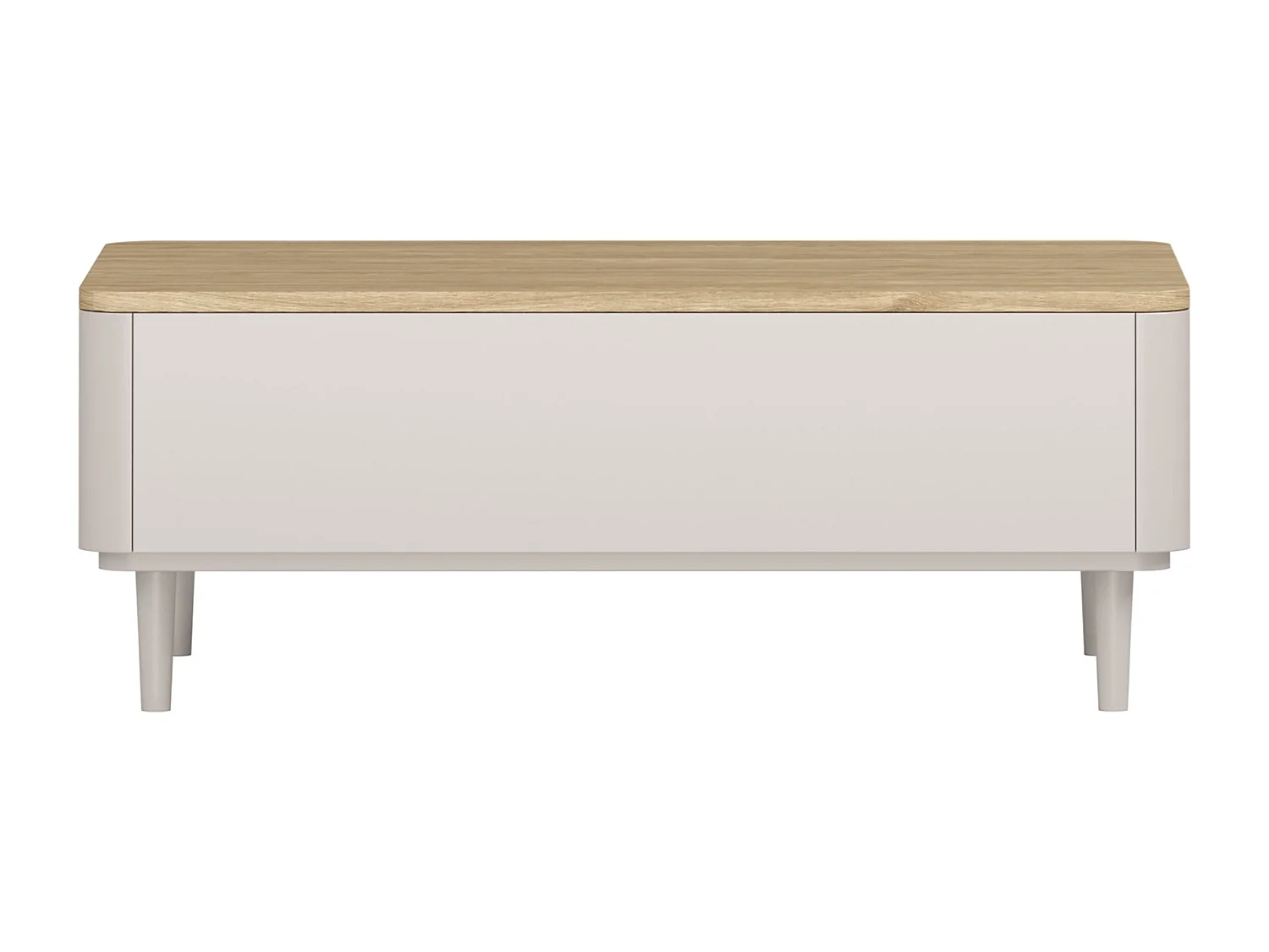 Mesa de centro Elivo com 2 gavetas