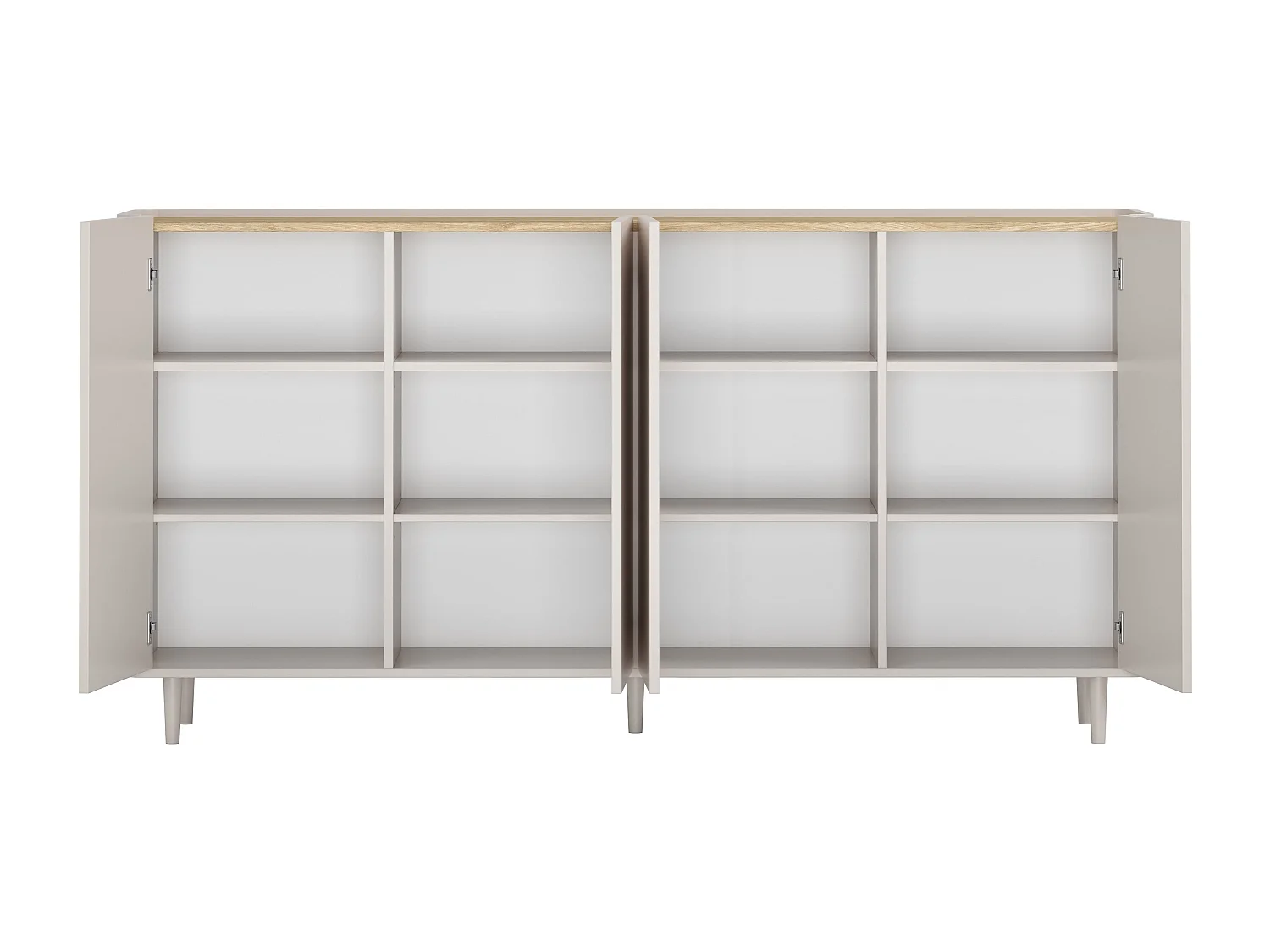 Buffet Elivo 4 portes 48x200 cm