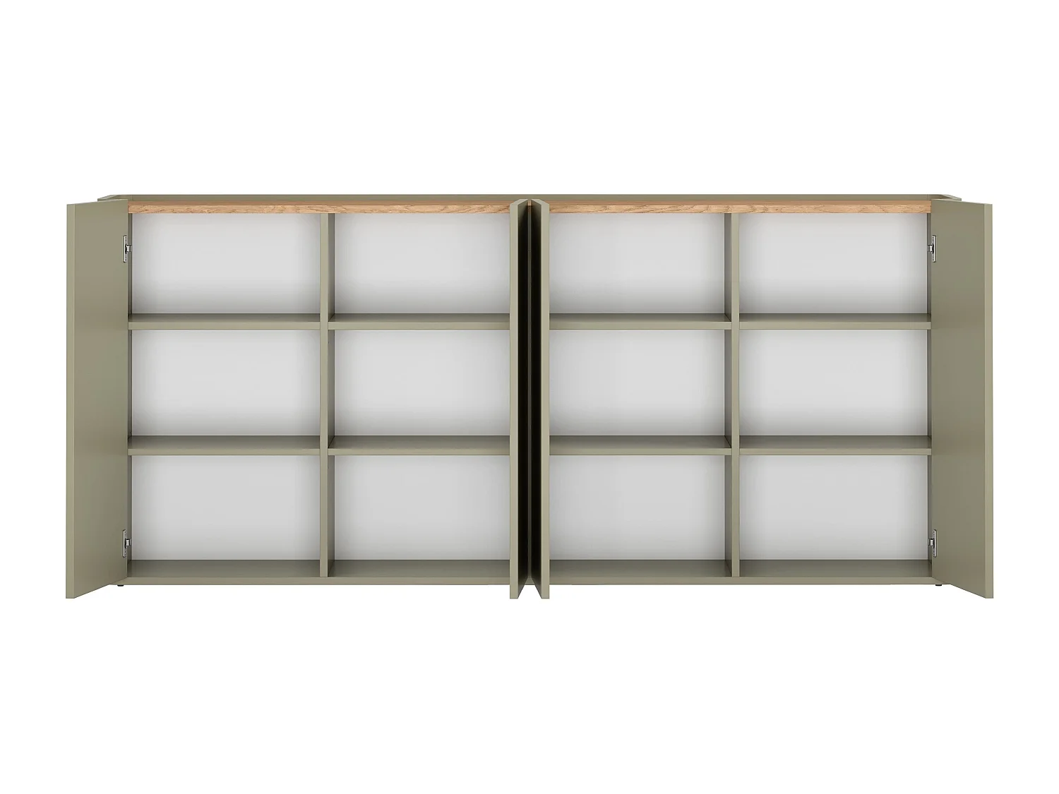 Buffet Elivo 4 portes 48x200 cm