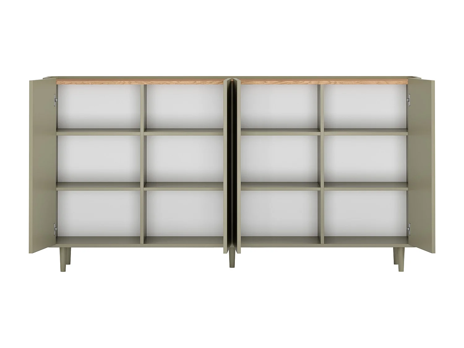 Buffet Elivo 4 portes 48x200 cm
