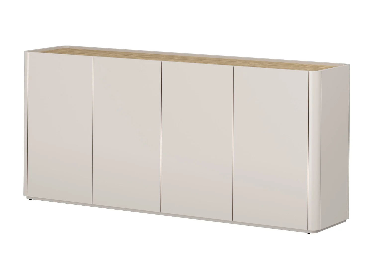 Buffet Elivo 4 portes 48x200 cm