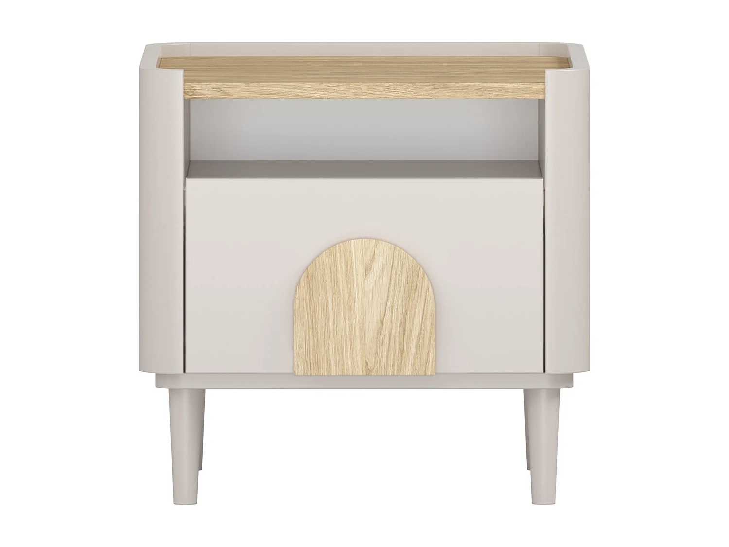 Nachttisch mit einer Schublade