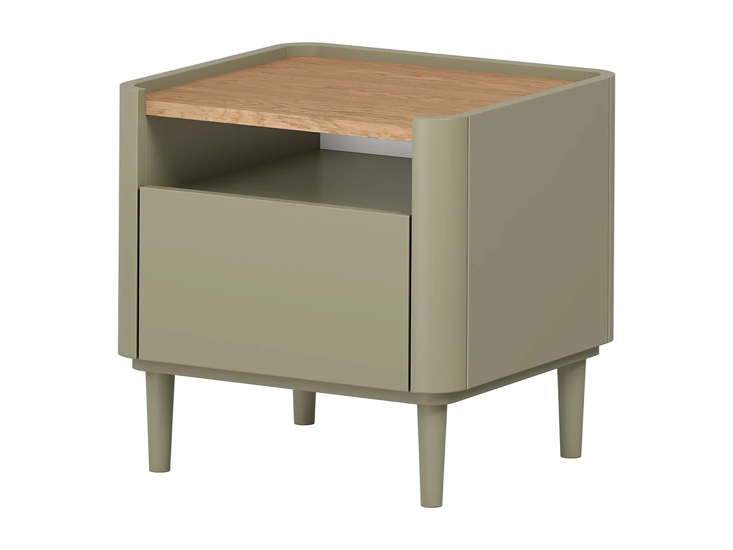 Elivo Nachttisch mit 1 Schublade