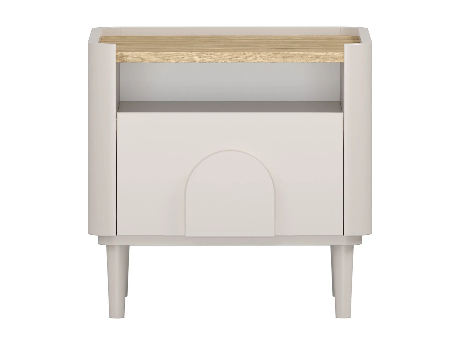 Nachttisch mit einer Schublade