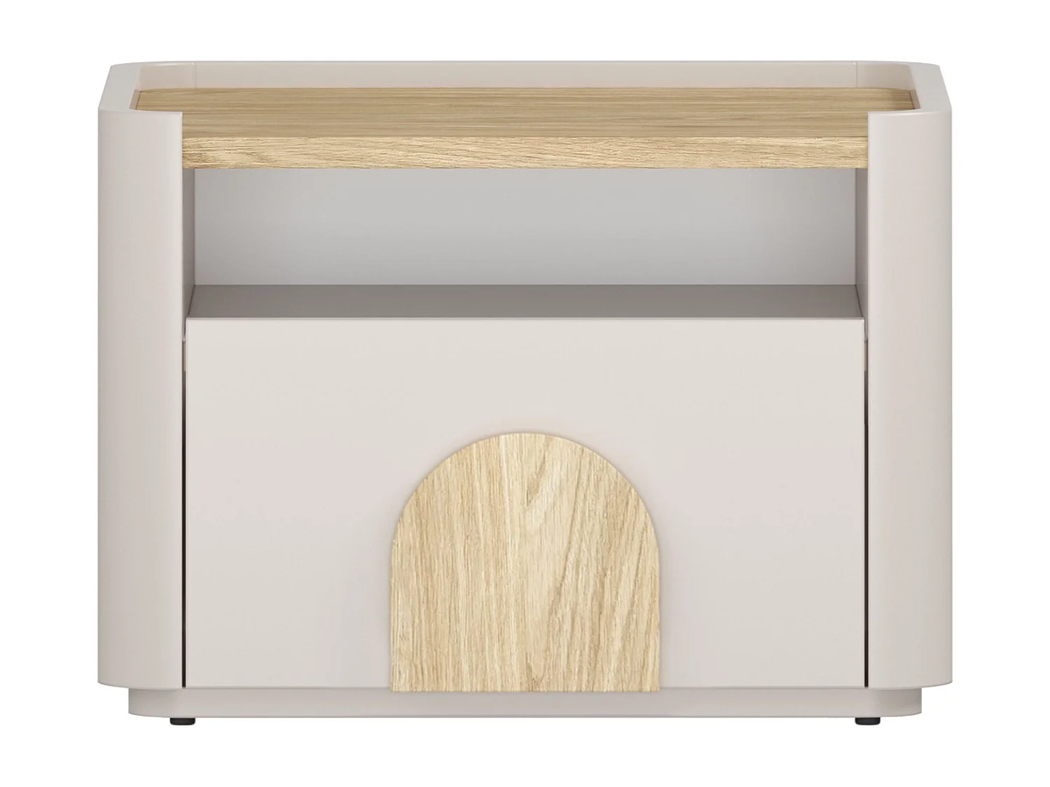 Nachttisch mit einer Schublade