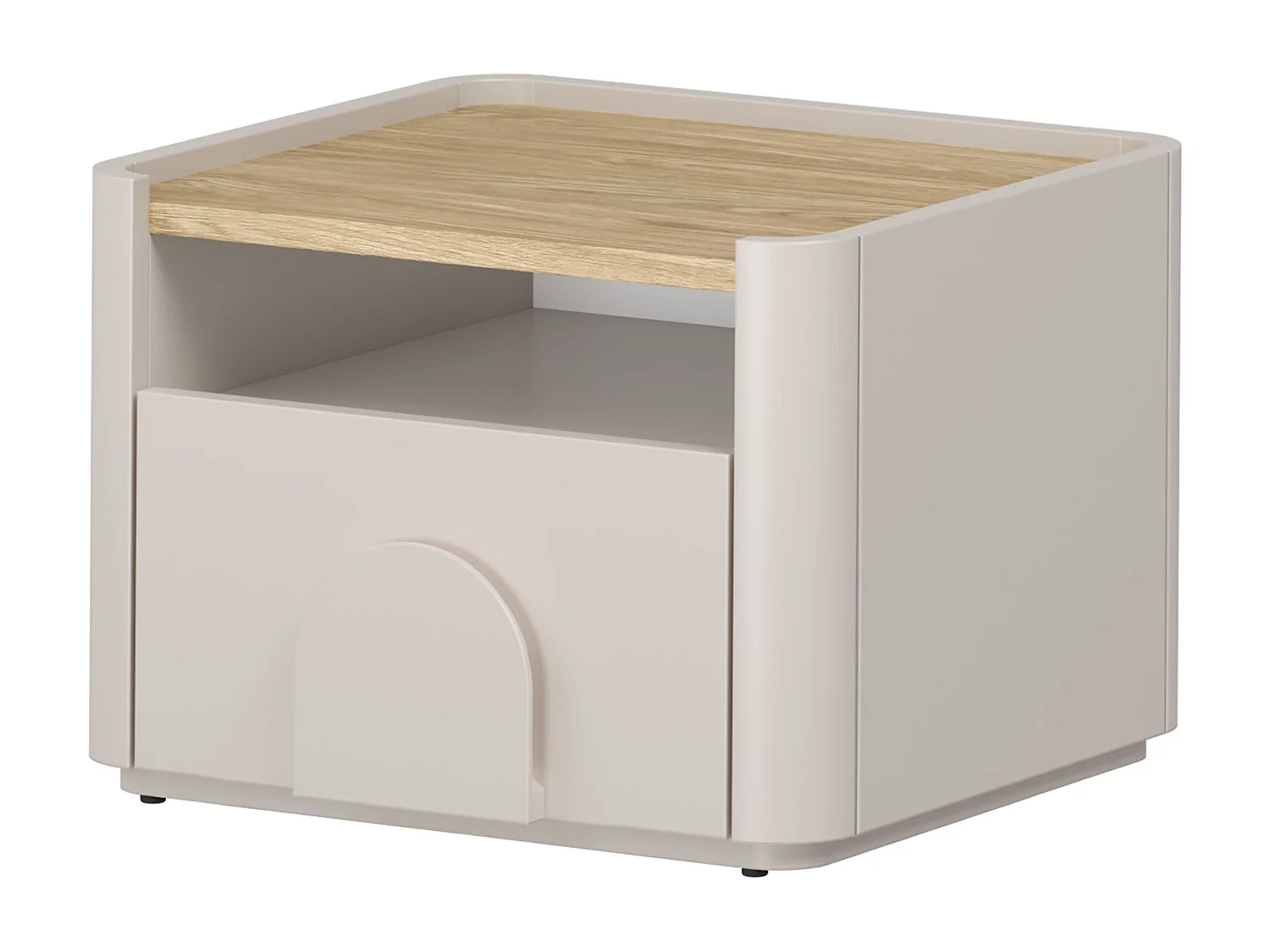 Nachttisch mit einer Schublade