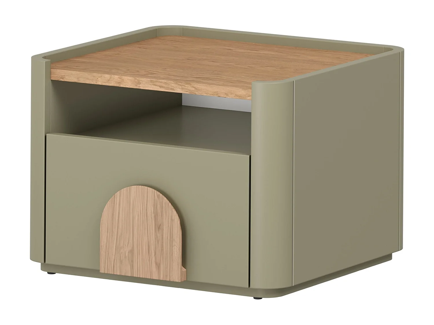 Nachttisch mit einer Schublade