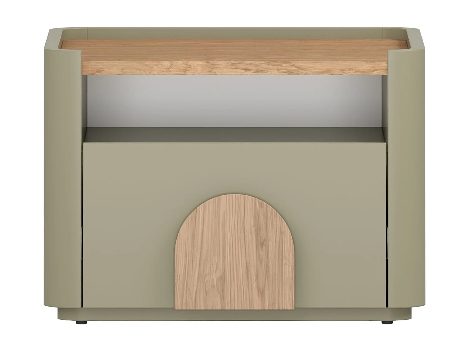 Nachttisch mit einer Schublade