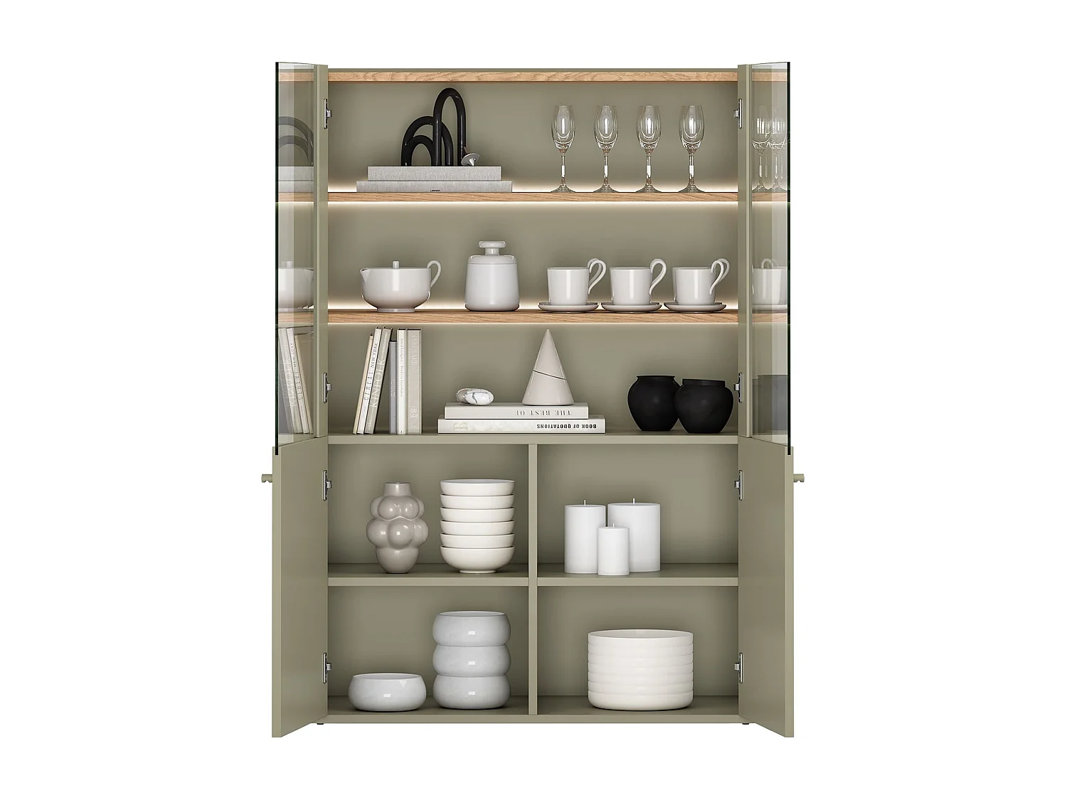 Elivo 2-türige Vitrine