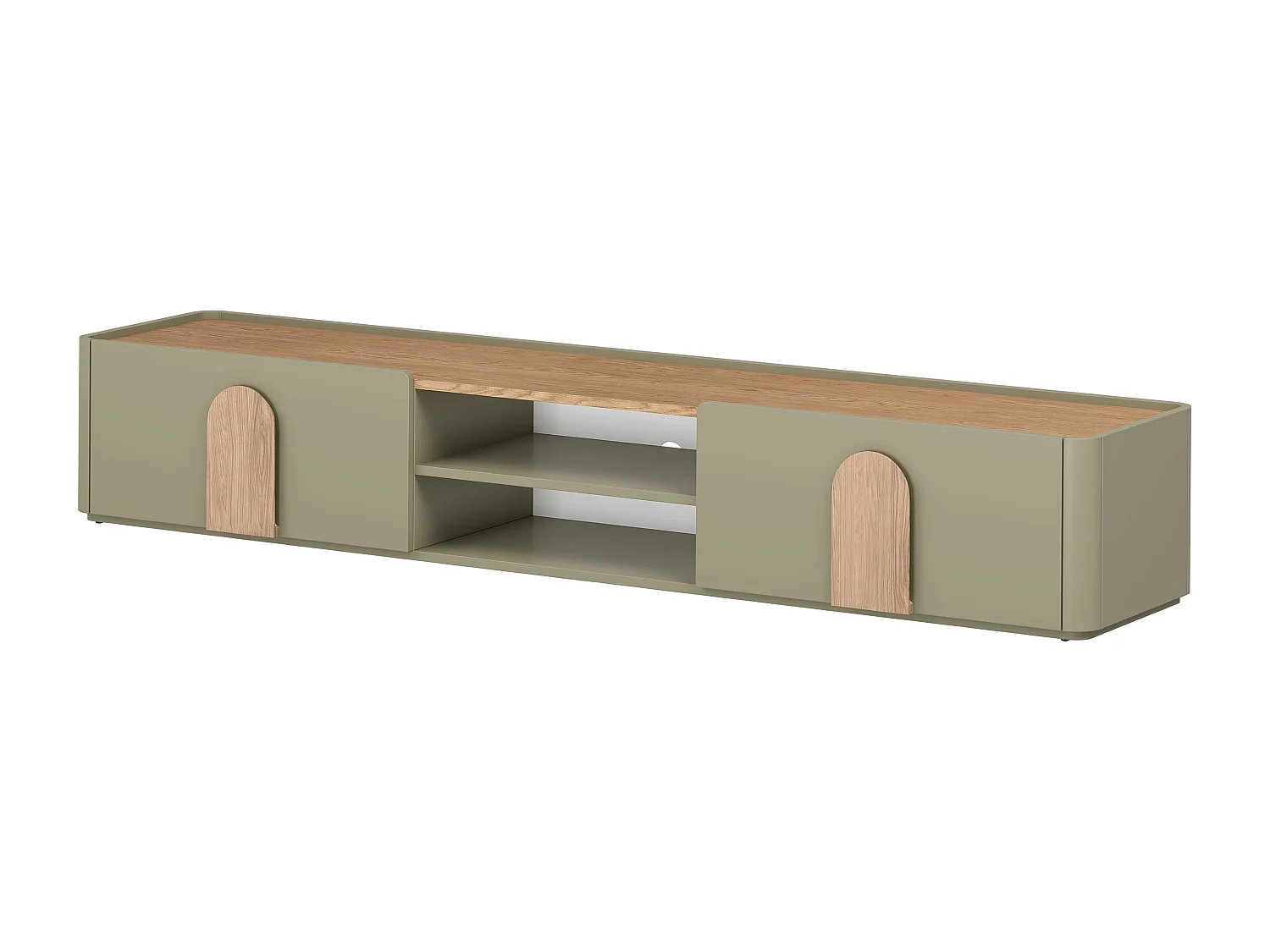 TV-meubel met 1 deur en 1 lade, 220 cm