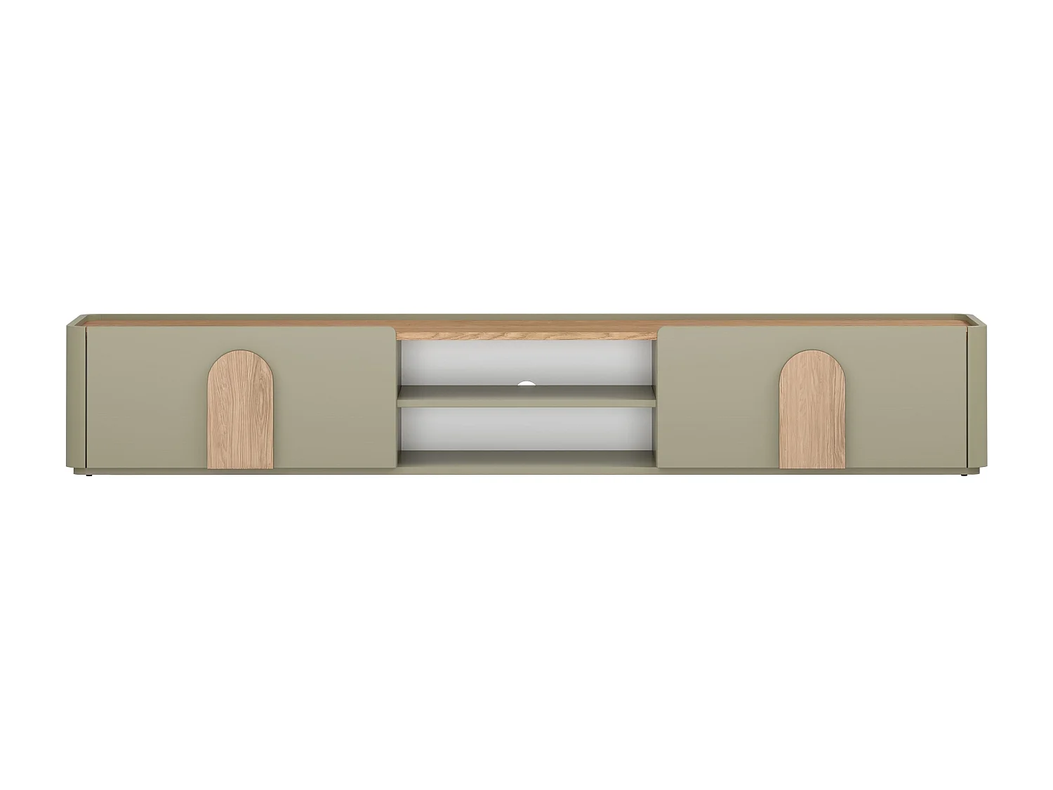 TV-meubel met 1 deur en 1 lade, 220 cm