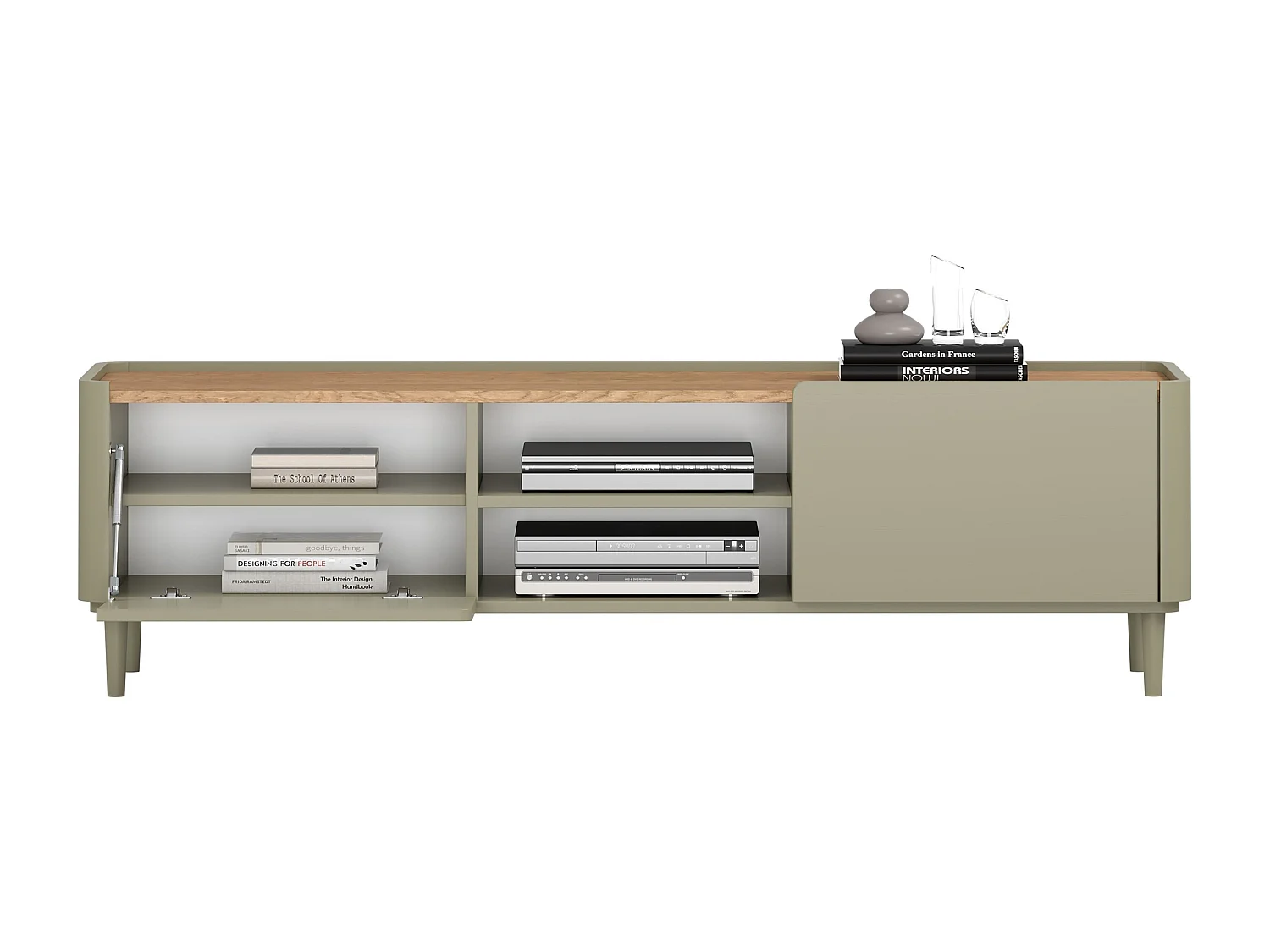 TV-Schrank, 1 Tür, 1 Schublade, 170 cm