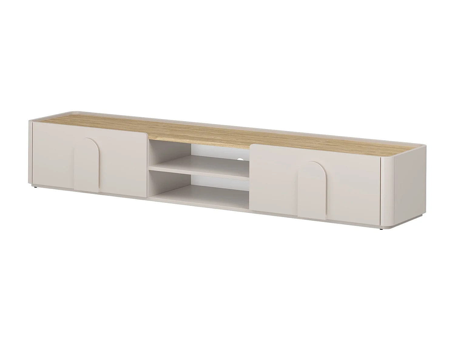 TV-meubel met 1 deur en 1 lade, 220 cm