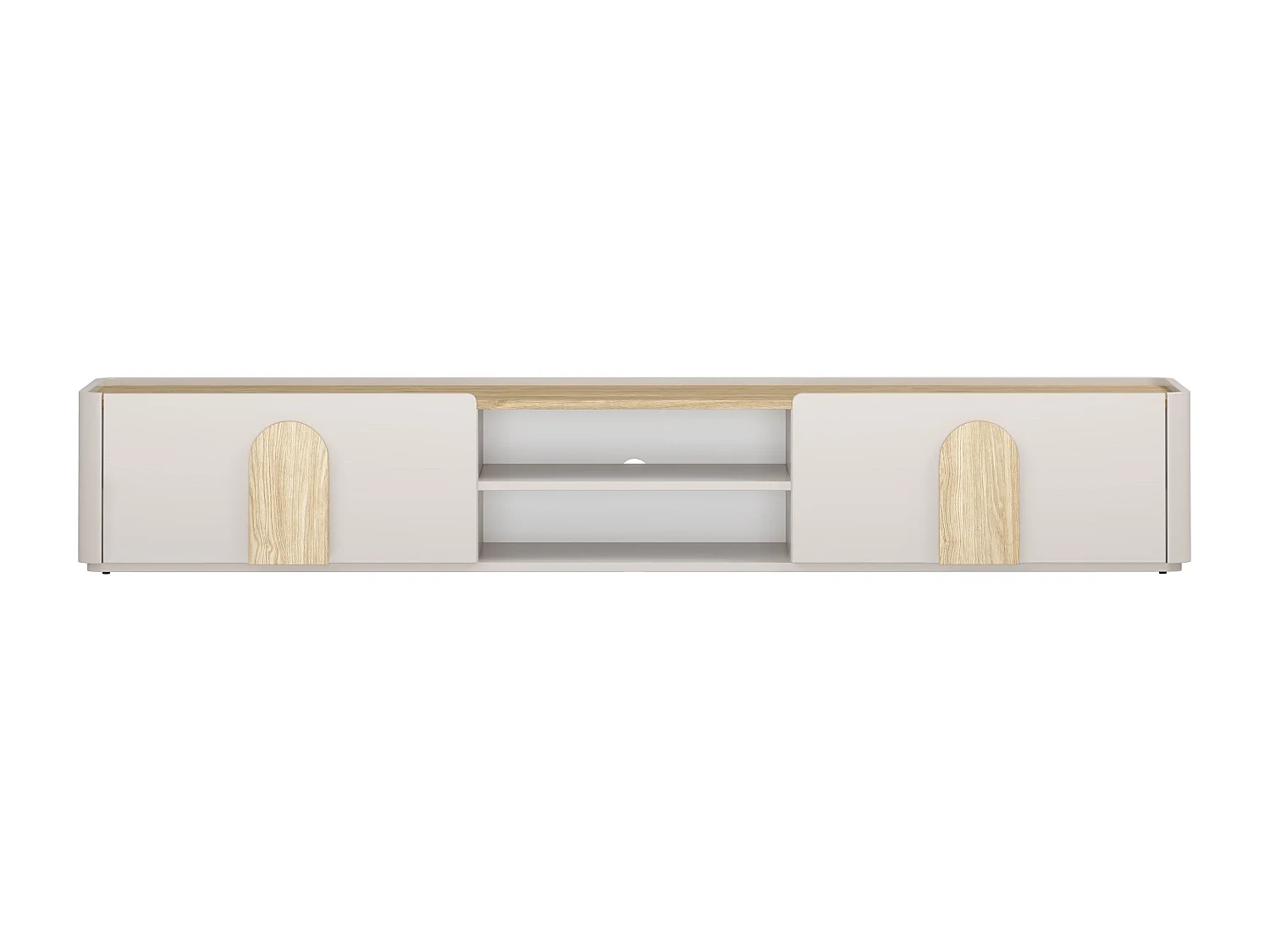 TV-meubel met 1 deur en 1 lade, 220 cm