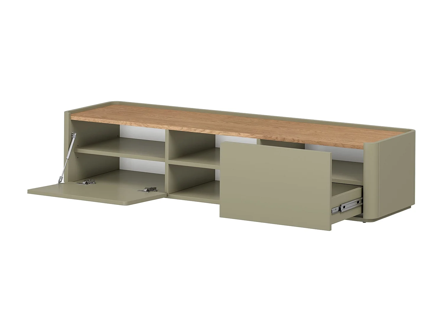 TV-Schrank, 1 Tür, 1 Schublade, 170 cm