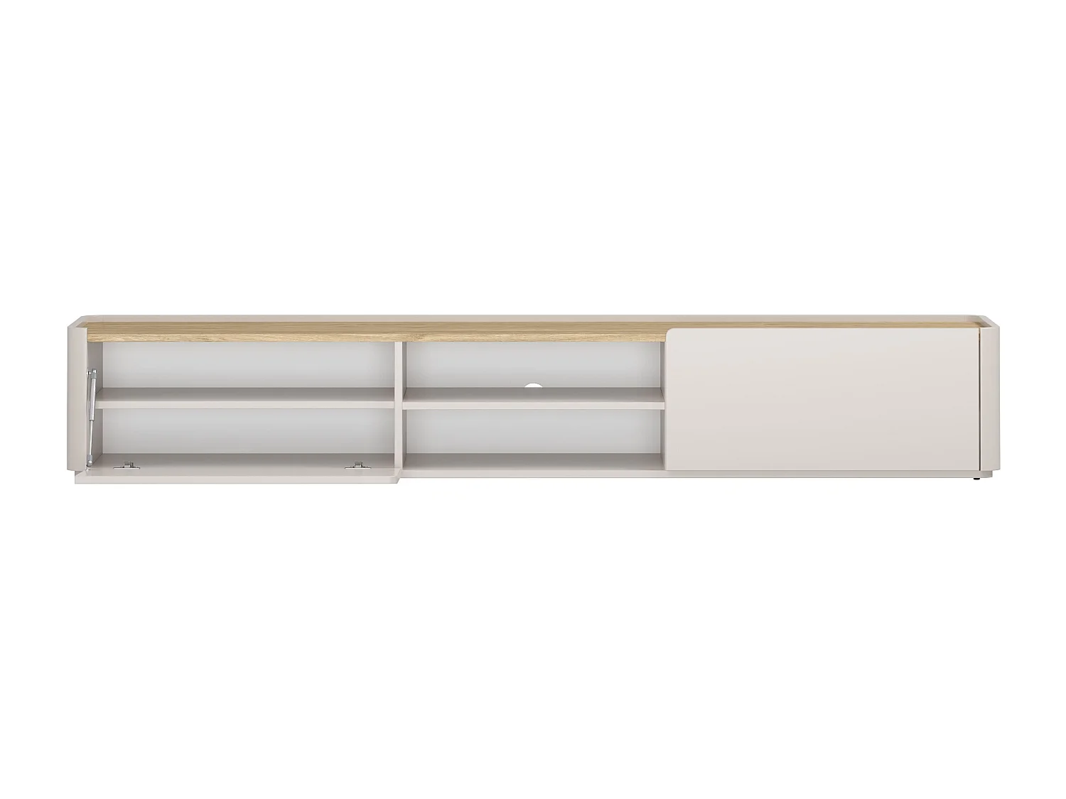 TV-meubel met 1 deur en 1 lade, 220 cm