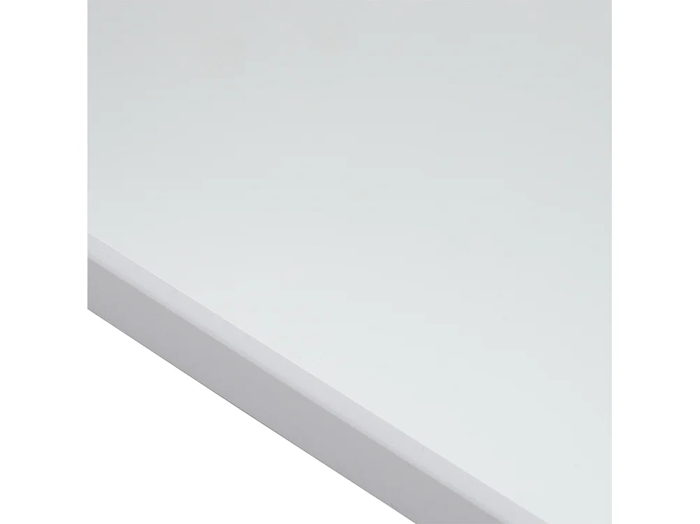 37x147cm Metal Frame Over the Door Full Length Mirror - White